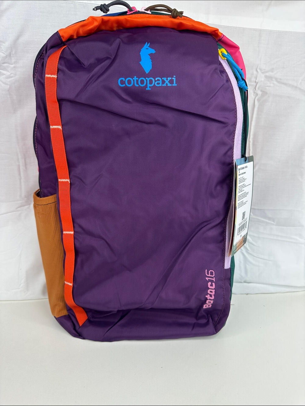 Cotopaxi Batac Del Día 16L Backpack One-of-a-Kind Multicolor Lightweight Daypack